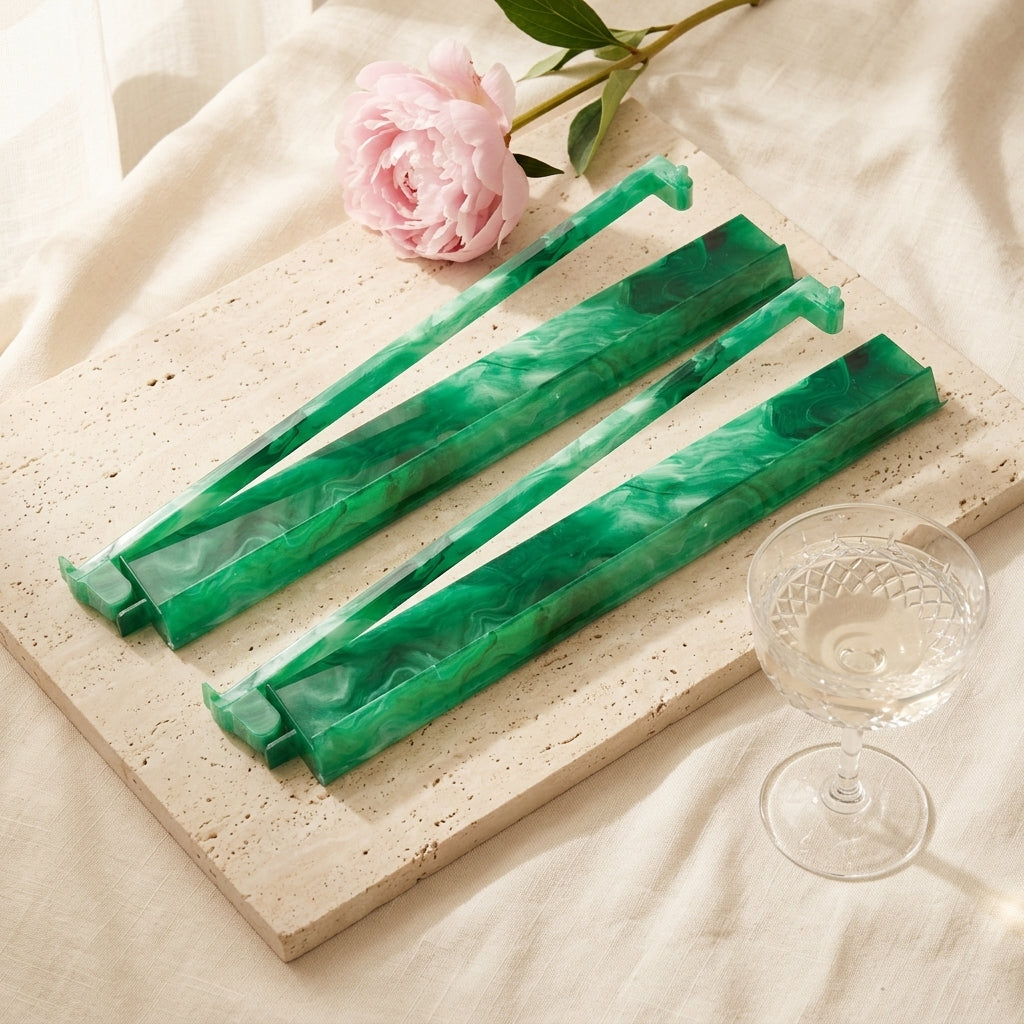 Agate Rack & Pusher Set — Acrylic