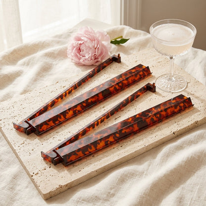 Tortoise Shell Rack Set — Pushers