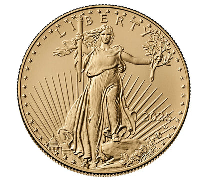 American Eagle 2025 One Ounce Gold Uncirculated Coin