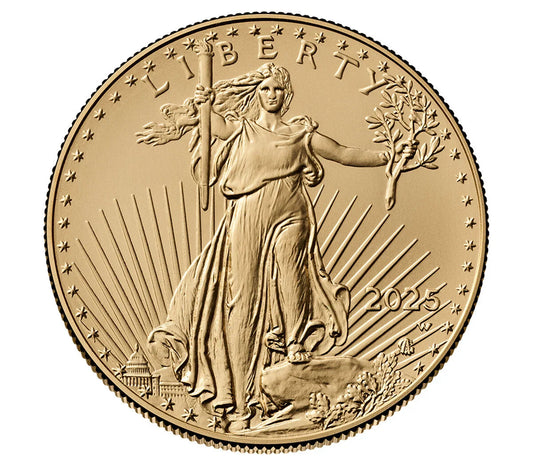 American Eagle 2025 One Ounce Gold Uncirculated Coin