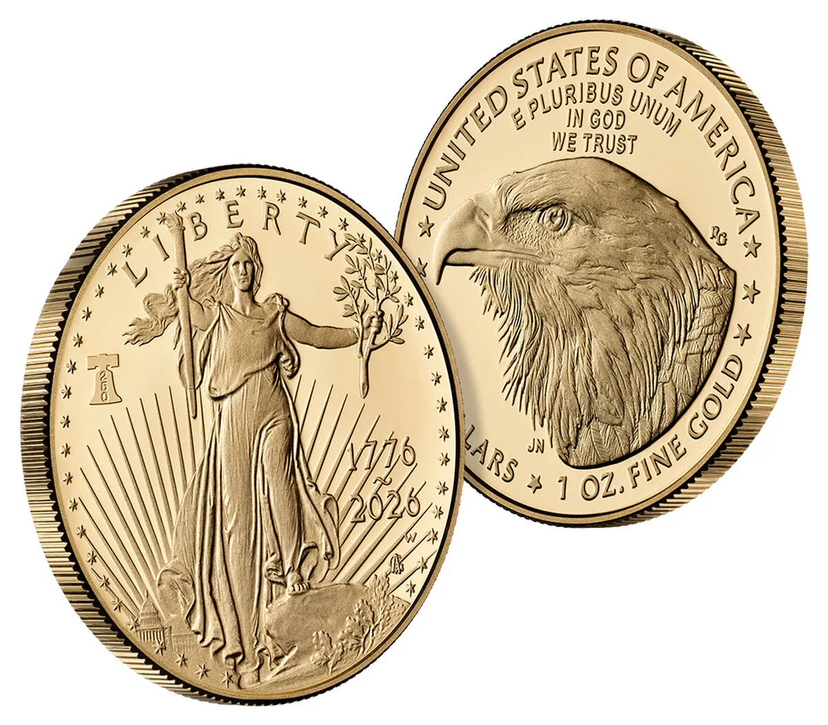 American Eagle 2026 250th Anniversary Ounce Gold Coin