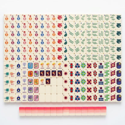 Art Deco Lady Joker Mahjong — 160 Tiles