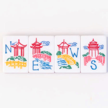 Jade Marble Mahjong Set — 160 Tiles