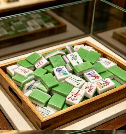 Jade Marble Mahjong Set — 160 Tiles