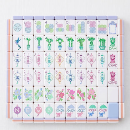 Garden Party Mahjong Set — 160 Tiles