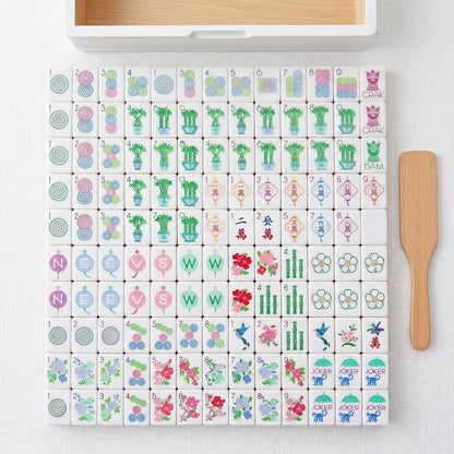 Garden Party Mahjong Set — 160 Tiles