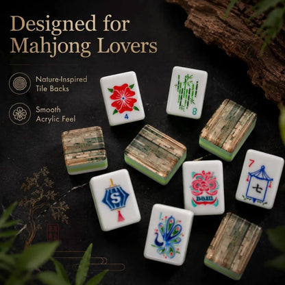 Ancient Tree Mahjong Set — 160 Tiles