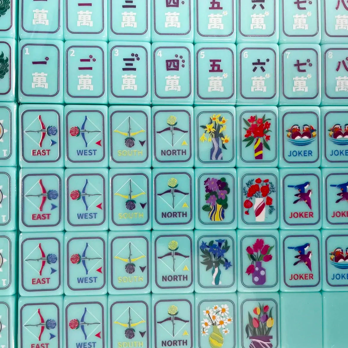Ocean Mahjong Set — 160 Tiles