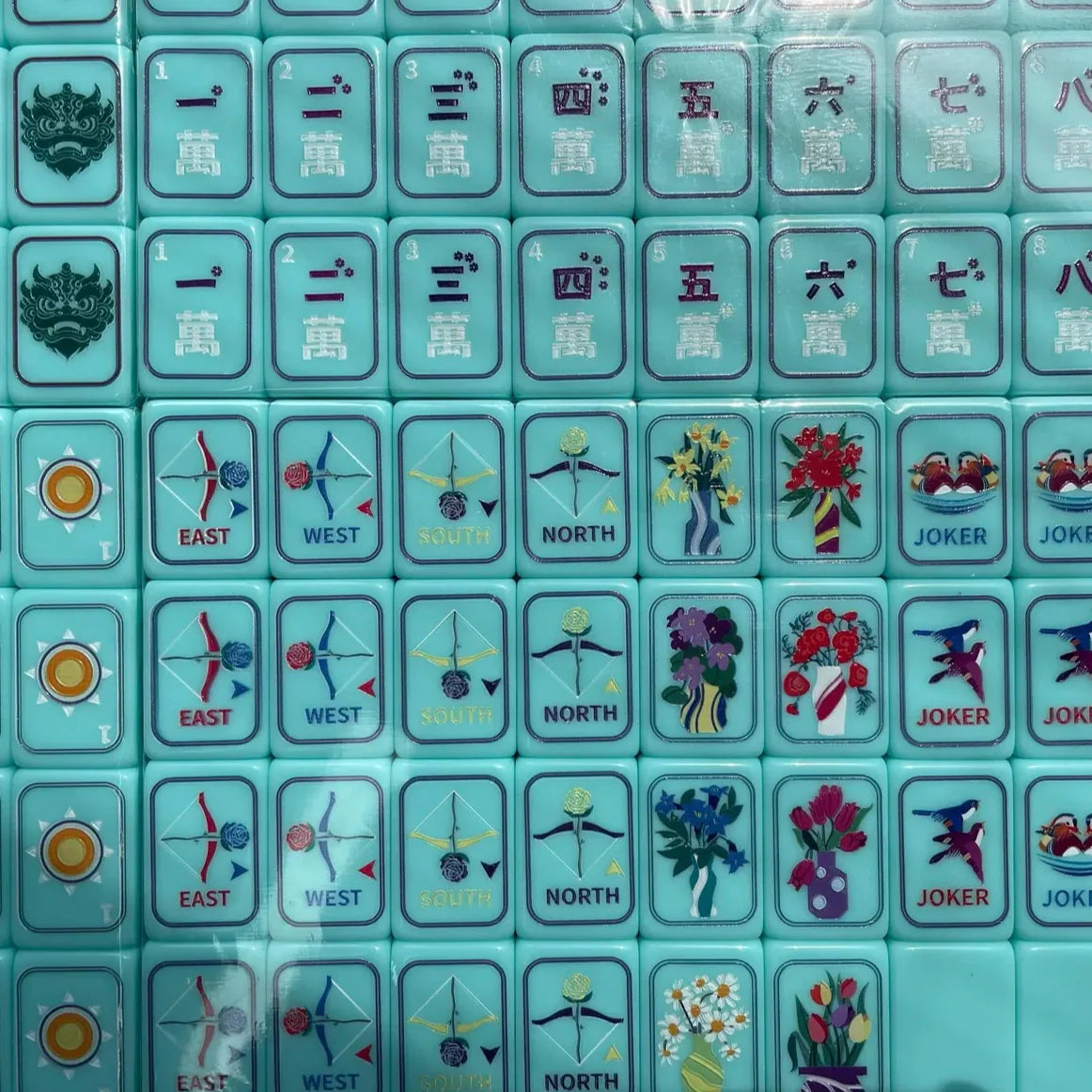 Ocean Mahjong Set — 160 Tiles