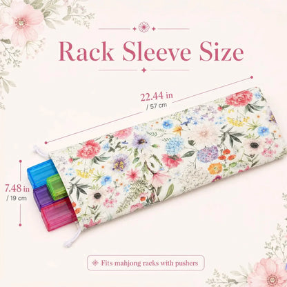 Floral Mahjong Travel Bag — Set