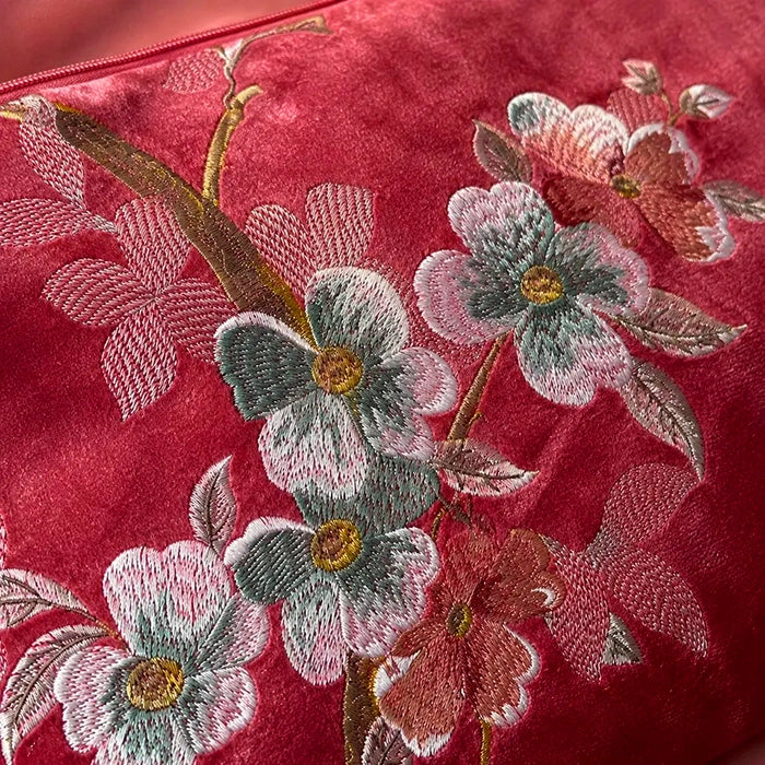 Soft Floral Mahjong Clutch — Bag