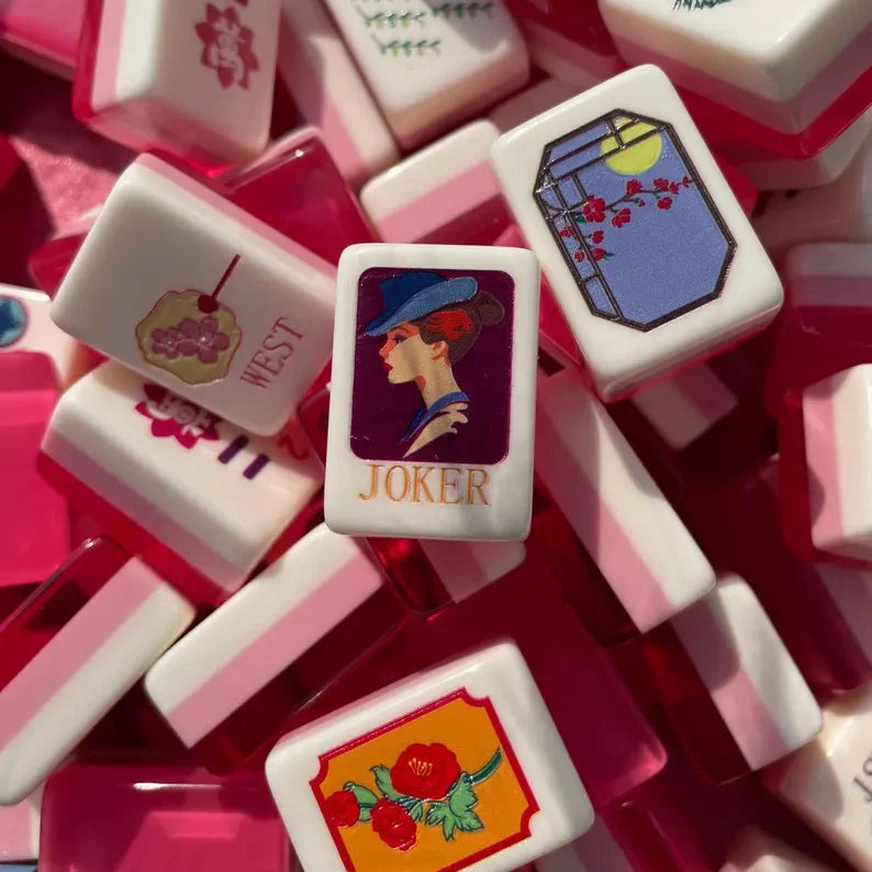 Art Deco Lady Joker Mahjong — 160 Tiles