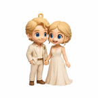 Custom Mini Figure Keychain - Personalized Photo Charm