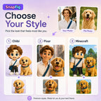 Custom Pet Figurine from Photo - 3D Dog & Cat Keepsake